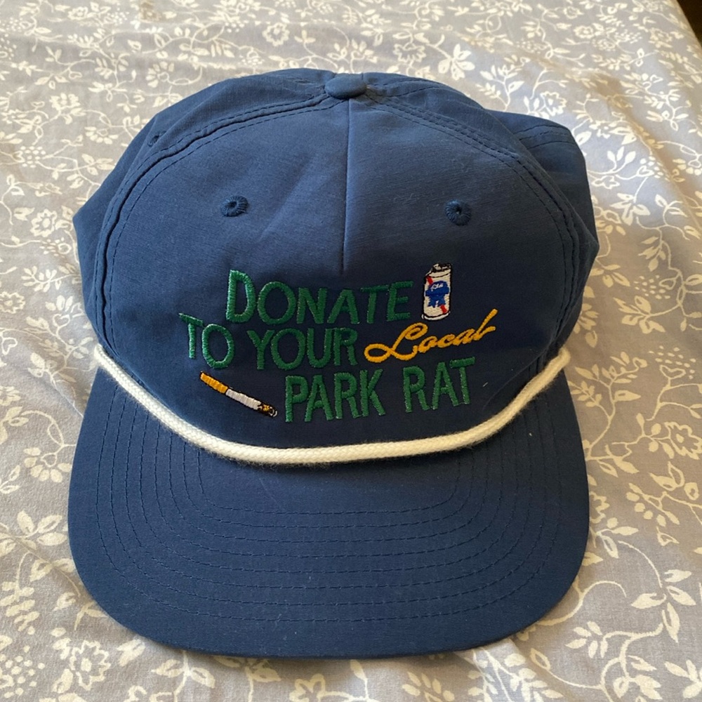 “Donate To Your Local Park Rat” Vintage Trucker Hat